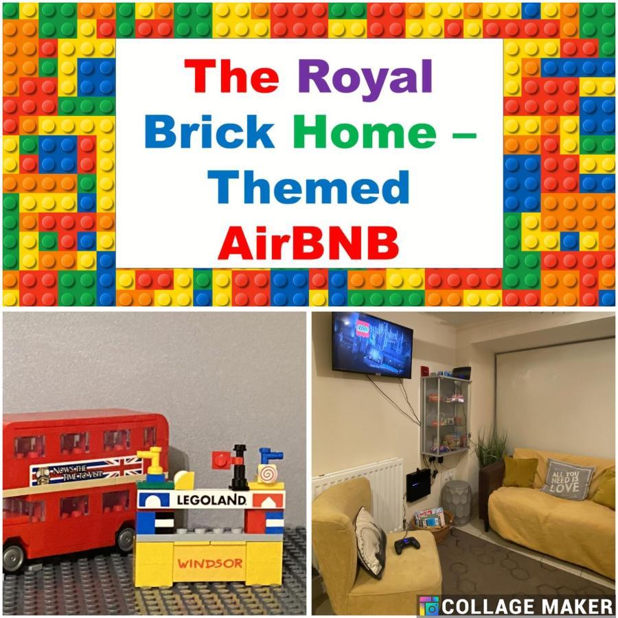 Royal Brick Home - Sleeps 5 To 6 - No Ulez - Tube Nearby - Free Parking - Lego Themed Slough Exterior photo